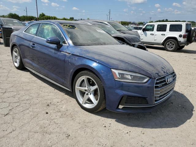 WAUTNAF58JA022716 - 2018 AUDI A5 PREMIUM PLUS S-LINE BLUE photo 1