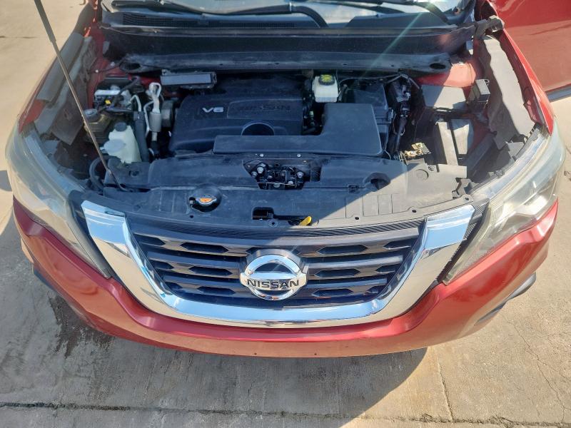 5N1DR2MN7HC652824 - 2017 NISSAN PATHFINDER S MAROON photo 12