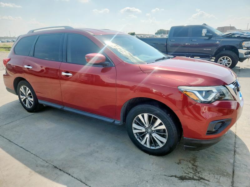 5N1DR2MN7HC652824 - 2017 NISSAN PATHFINDER S MAROON photo 4