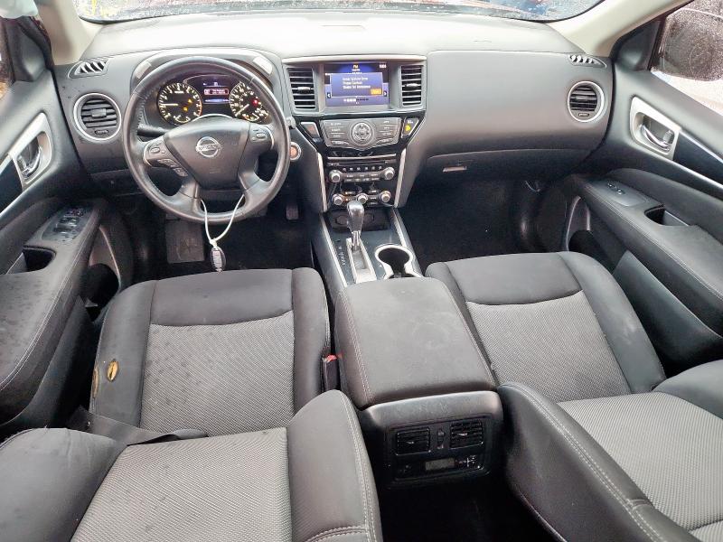 5N1DR2MN7HC652824 - 2017 NISSAN PATHFINDER S MAROON photo 8