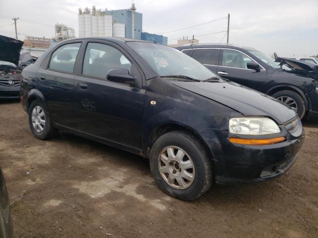 KL1TD52625B497071 - 2005 CHEVROLET AVEO BASE BLACK photo 4