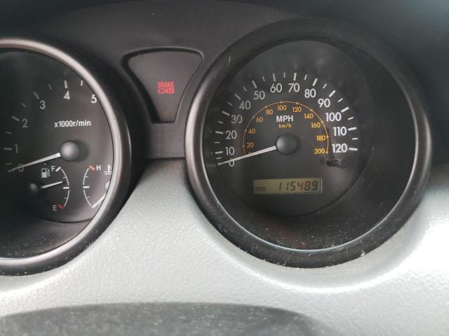 KL1TD52625B497071 - 2005 CHEVROLET AVEO BASE BLACK photo 9