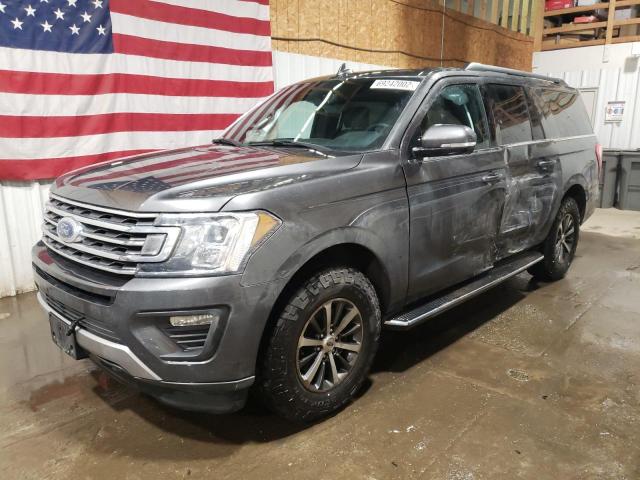 1FMJK1JT2JEA08209 - 2018 FORD EXPEDITION MAX XLT GRAY photo 1