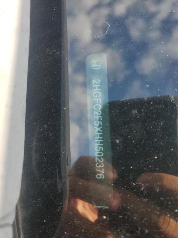 2HGFC2F5XHH502376 - 2017 HONDA CIVIC LX Gümüş foto 13