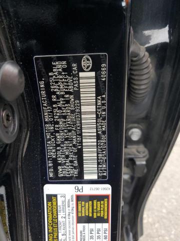 4T1BF1FK9HU379229 - 2017 TOYOTA CAMRY LE BLACK photo 13