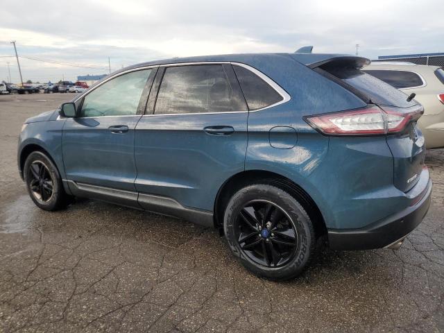 2FMPK4J92GBC57873 - 2016 FORD EDGE SEL BLUE photo 2