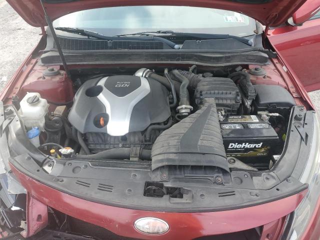 5XXGR4A66DG221346 - 2013 KIA OPTIMA SX 红色 照片 11