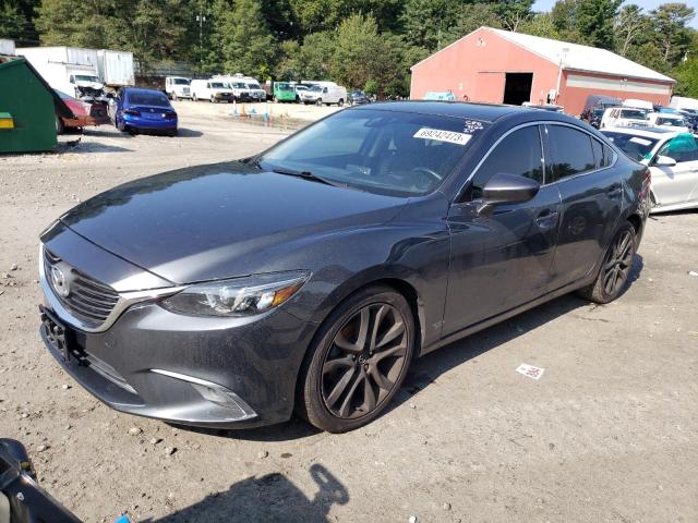 JM1GJ1W56G1486449 - 2016 MAZDA 6 GRAND TOURING GRAY photo 1