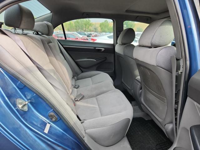 1HGFA16817L113766 - 2007 HONDA CIVIC EX BLUE photo 10