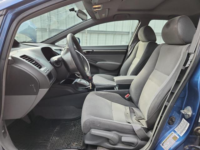 1HGFA16817L113766 - 2007 HONDA CIVIC EX BLUE photo 7