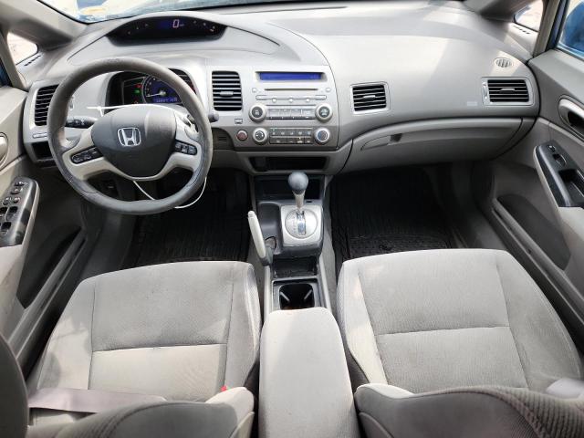 1HGFA16817L113766 - 2007 HONDA CIVIC EX BLUE photo 8