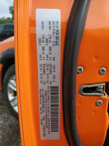 1C6RR7MT2FS702285 - 2015 RAM 1500 SPORT ORANGE photo 12