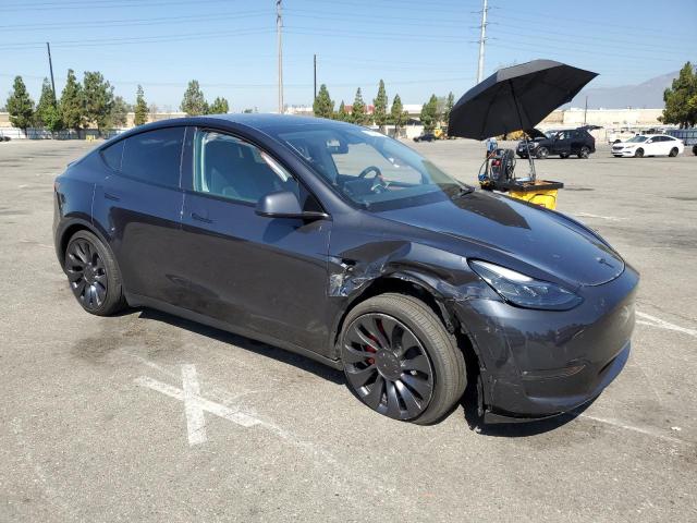 7SAYGDEF4SF242798 - 2025 TESLA MODEL Y GRAY photo 4