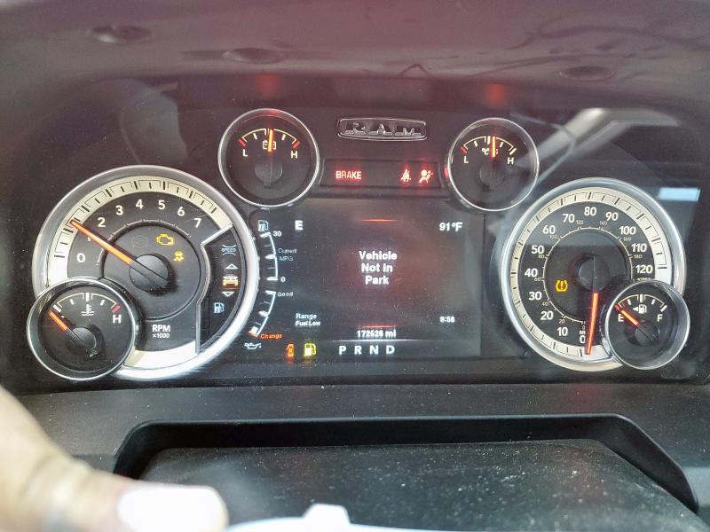 1C6RR6LT7ES454626 - 2014 RAM 1500 SLT RED photo 9