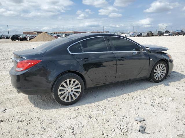 2G4GV5EV0B9214783 - 2011 BUICK REGAL CXL BLACK photo 3