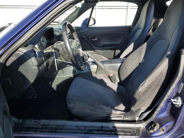 JM1NB353040408010 - 2004 MAZDA MX-5 MIATA BASE BLUE photo 7