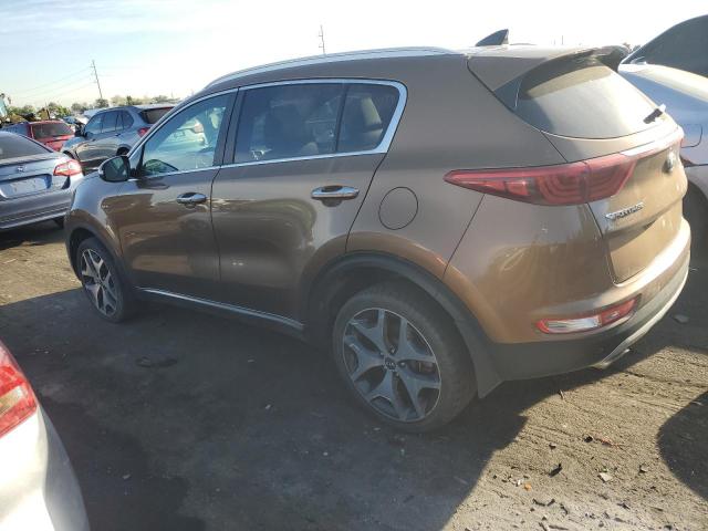 KNDPRCA66H7062899 - 2017 KIA SPORTAGE SX BROWN photo 2