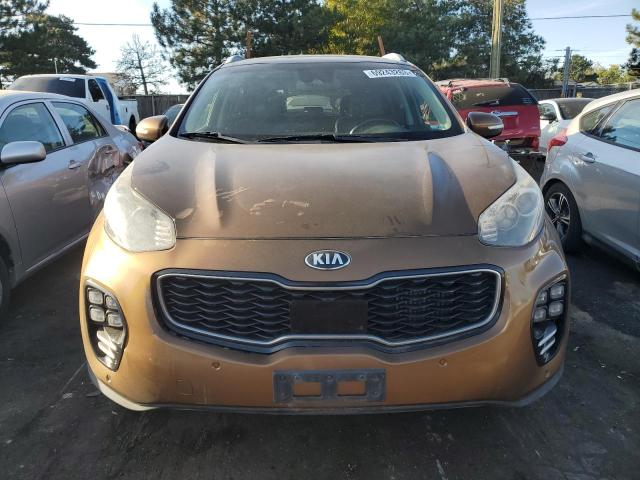 KNDPRCA66H7062899 - 2017 KIA SPORTAGE SX BROWN photo 5