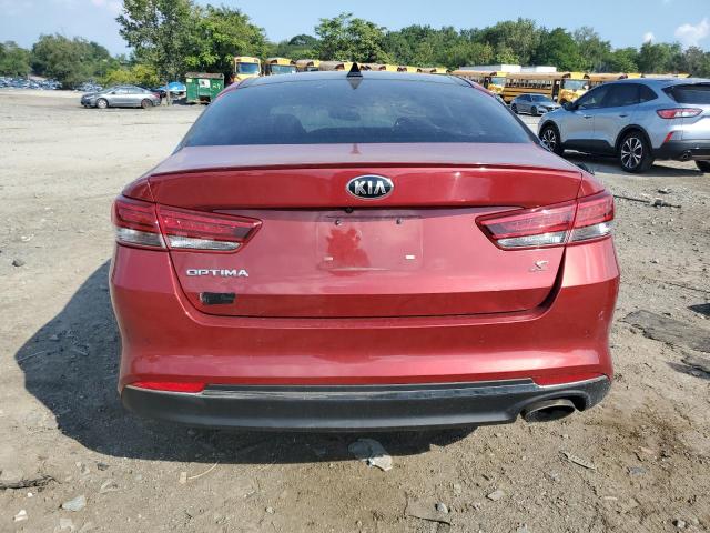 5XXGT4L37JG240262 - 2018 KIA OPTIMA LX ბურგუნდია ფოტო 6