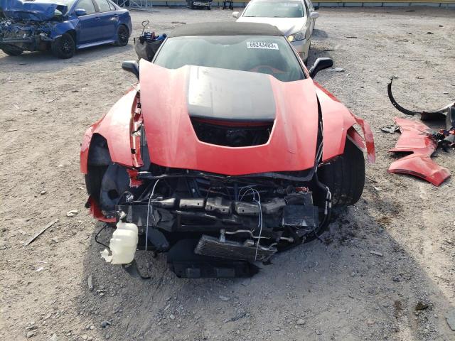 1G1YU3D61F5603941 - 2015 CHEVROLET CORVETTE Z06 3LZ RED photo 5