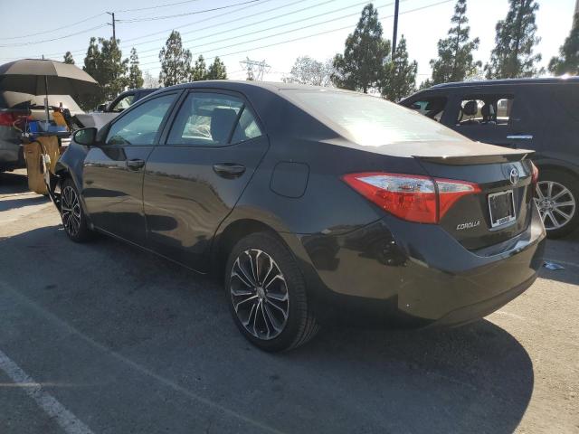 2T1BURHEXGC494031 - 2016 TOYOTA COROLLA L BLACK photo 2