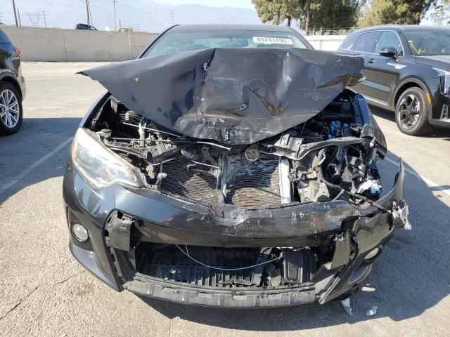 2T1BURHEXGC494031 - 2016 TOYOTA COROLLA L BLACK photo 5