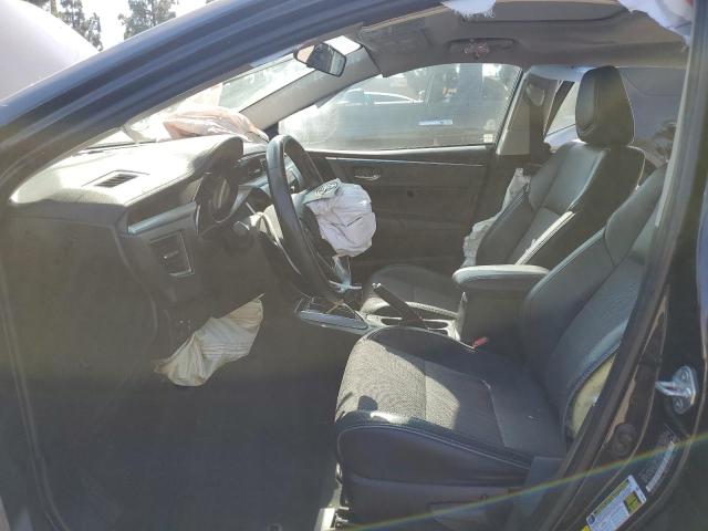 2T1BURHEXGC494031 - 2016 TOYOTA COROLLA L BLACK photo 7