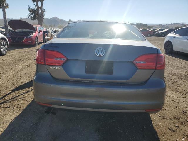 3VW2K7AJ7EM237900 - 2014 VOLKSWAGEN JETTA BASE SILVER photo 6