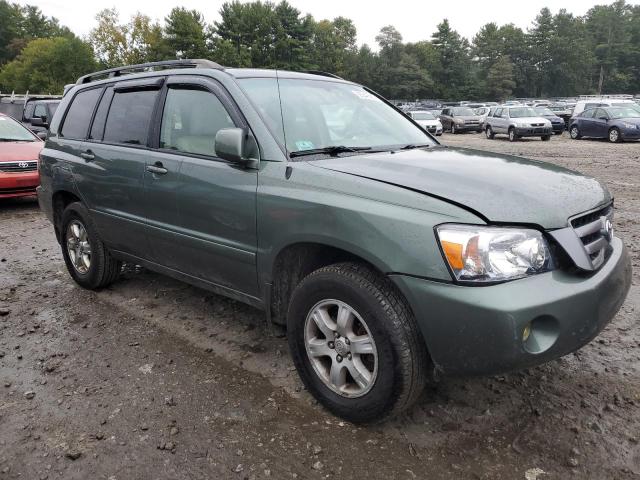 JTEEP21A240042952 - 2004 TOYOTA HIGHLANDER GREEN photo 4