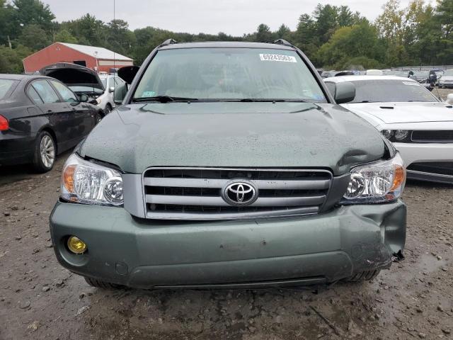 JTEEP21A240042952 - 2004 TOYOTA HIGHLANDER GREEN photo 5