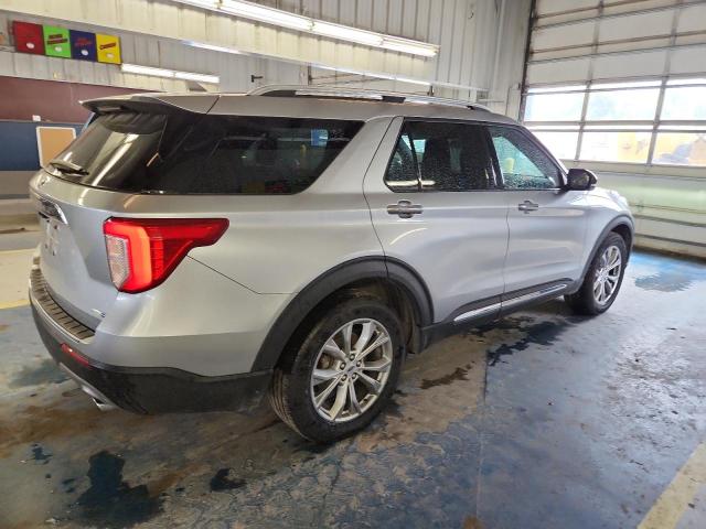 1FMSK8FH3LGB99888 - 2020 FORD EXPLORER LIMITED SILVER photo 3