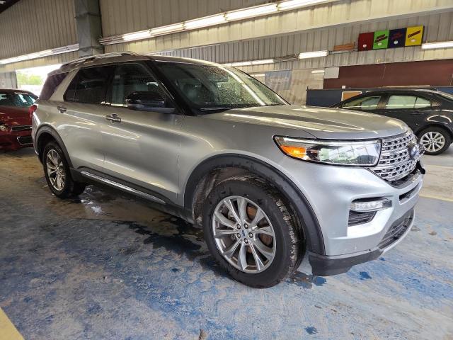1FMSK8FH3LGB99888 - 2020 FORD EXPLORER LIMITED SILVER photo 4