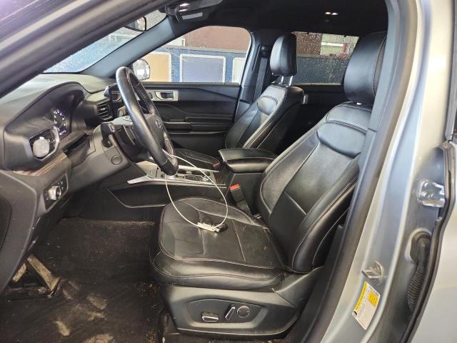 1FMSK8FH3LGB99888 - 2020 FORD EXPLORER LIMITED SILVER photo 7