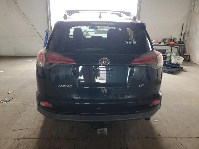 2T3ZFREV2HW315873 - 2017 TOYOTA RAV4 LE BLUE photo 6