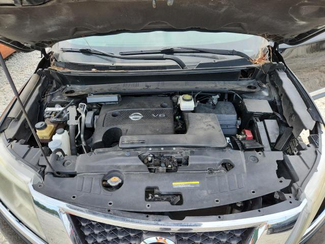 5N1AR2MMXEC654122 - 2014 NISSAN PATHFINDER S BLACK photo 12