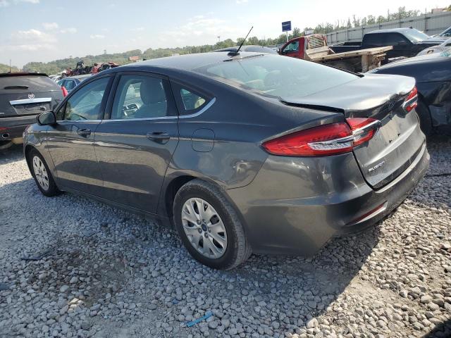 3FA6P0G71KR286572 - 2019 FORD FUSION S GRAY photo 2