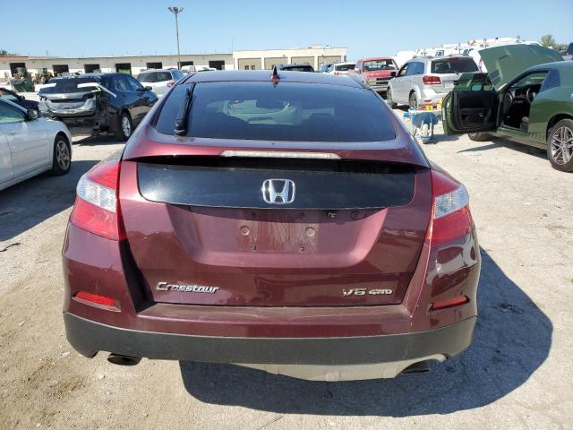 5J6TF2H53FL004018 - 2015 HONDA CROSSTOUR EXL BURGUNDY photo 6