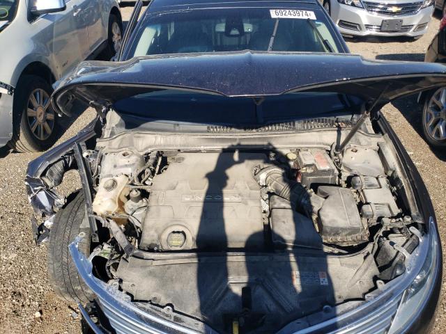 3LN6L2JK2DR827948 - 2013 LINCOLN MKZ BLACK photo 11