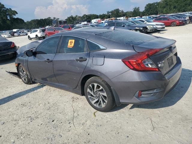 19XFC2F70JE024535 - 2018 HONDA CIVIC EX BLACK photo 2