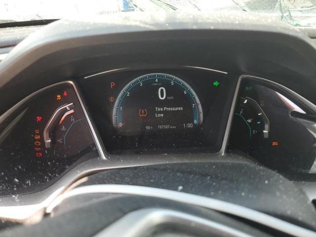 19XFC2F70JE024535 - 2018 HONDA CIVIC EX BLACK photo 9