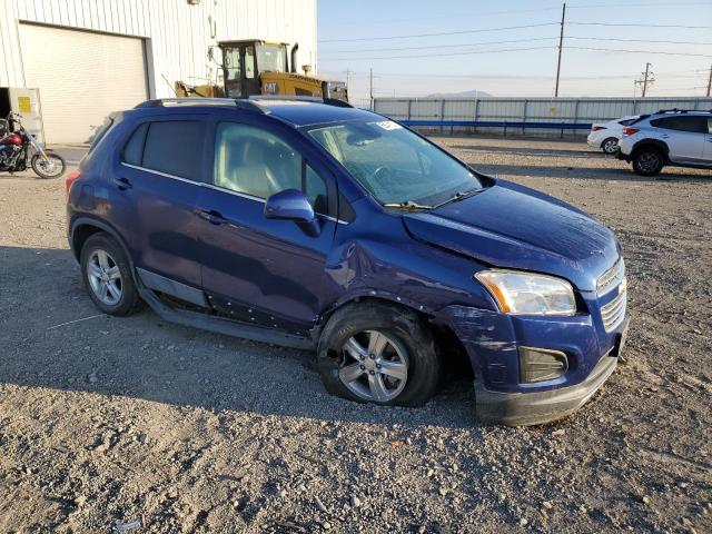 3GNCJLSB1FL233222 - 2015 CHEVROLET TRAX 1LT BLUE photo 4