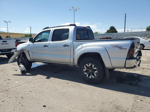 5TELU42N66Z289914 - 2006 TOYOTA TACOMA DOUBLE CAB SILVER photo 2