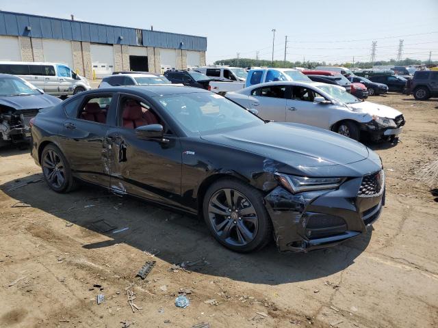 19UUB5F56NA002057 - 2022 ACURA TLX TECH A BLACK photo 4