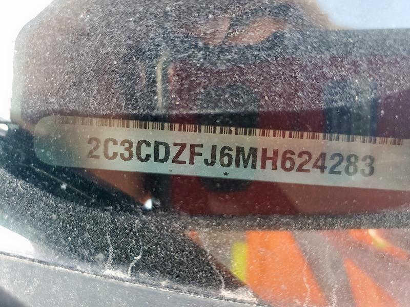 2C3CDZFJ6MH624283 - 2021 DODGE CHALLENGER R/T SCAT PACK RED photo 12