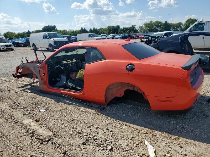 2C3CDZFJ6MH624283 - 2021 DODGE CHALLENGER R/T SCAT PACK RED photo 2