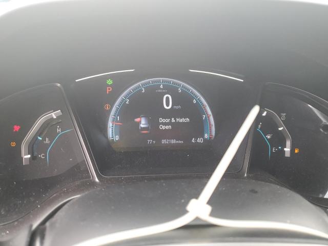 SHHFK7H60LU202458 - 2020 HONDA CIVIC EX თეთრი ფოტო 9