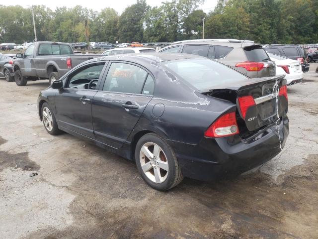 2HGFA16619H521554 - 2009 HONDA CIVIC LX-S Սև լուսանկար 2