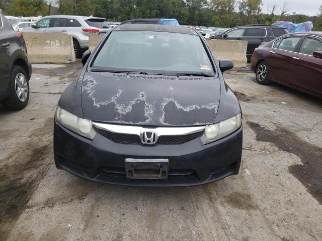 2HGFA16619H521554 - 2009 HONDA CIVIC LX-S Սև լուսանկար 5