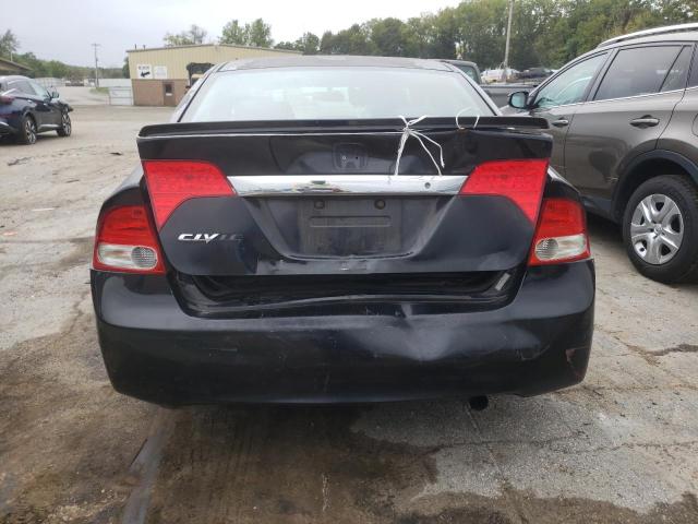 2HGFA16619H521554 - 2009 HONDA CIVIC LX-S Սև լուսանկար 6