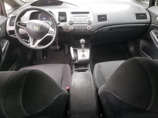 2HGFA16619H521554 - 2009 HONDA CIVIC LX-S Սև լուսանկար 8